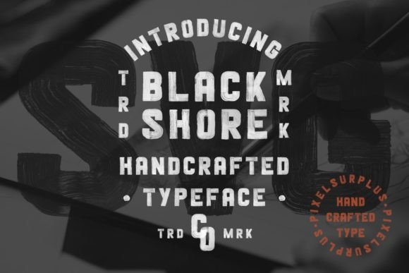 Blackshore: A Bold Display Font for Modern Marketing
