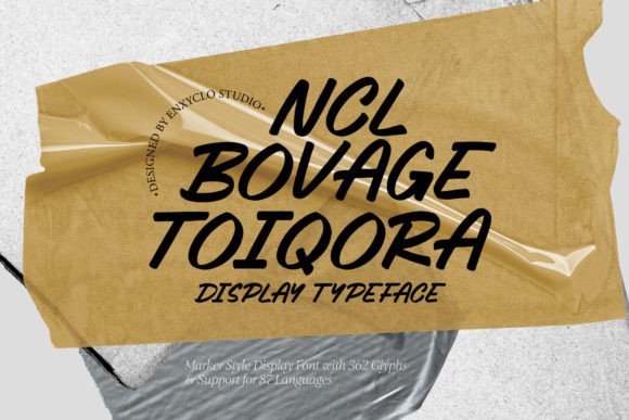 Bovage Toiqora: A Designer’s Take on a Versatile Display Font