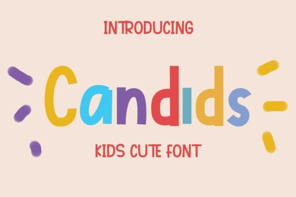 Candids: A Font for Heartfelt Design
