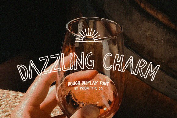 Dazzling Charm: A Font That Elevates Brand Identity