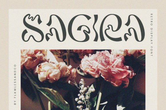 Elevate Your Brand with the Sagira Retro Display Font