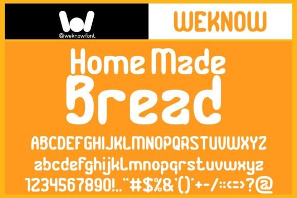 Home Made Bread: A Font That Elevates Digital Branding