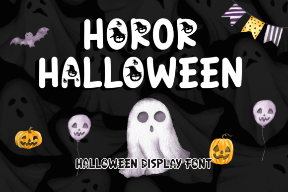 Horor Halloween Font for Branding Projects