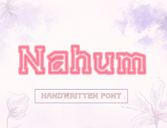 Nahum: A Display Font That Adds Charm to Editorial Design