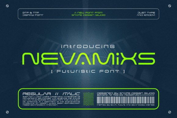 Nevamixs: A Font for the Future of Editorial Design