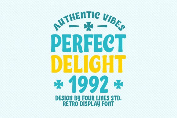 Perfect Delight 1992 Font Review