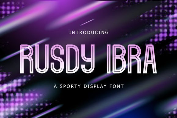 Rusdy Ibra: A Font That Brings Your Craft to Life