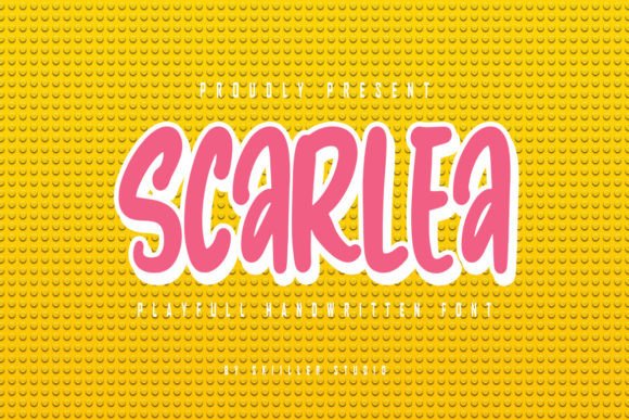 Scarlea: A Playful Font for Editorial Creativity