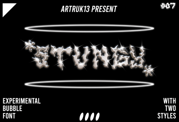 Stungy: A Bold Typeface for Dark and Daring Branding