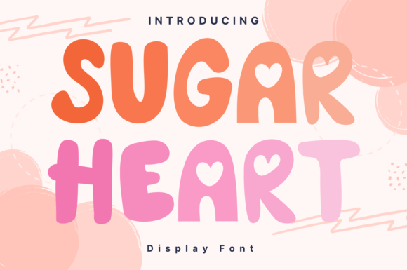 Sugar Heart: A Handwritten Font for Editorial Design