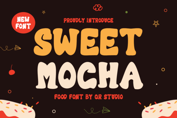 Sweet Mocha: A Playful Display Font for Web Projects